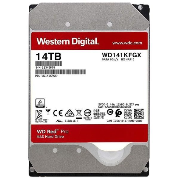 wd red pro nas 35 14tb sata3