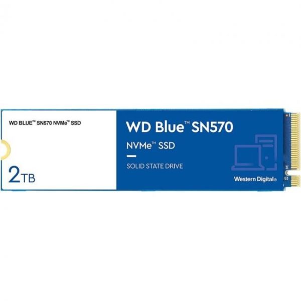 western digital wd blue sn570 2tb ssd m2 pcie gen3 x4 nvme 2