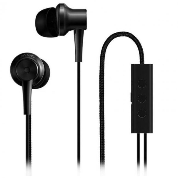 xiaomi mi noise canceling auriculares negros 1